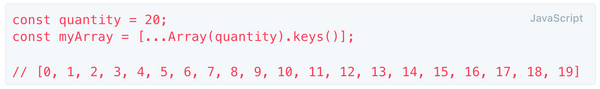 Generate a Dynamically Sized Array with Unique Values