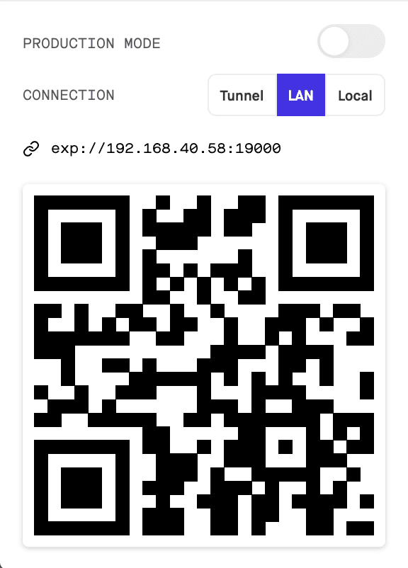 Developing React Native Apps with Expo over a VPN